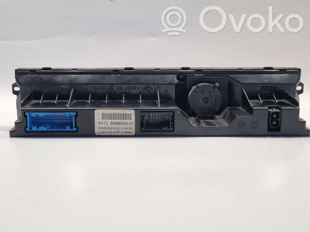 Gaisa kondicioniera / klimata kontroles / salona apsildes vadības bloks (salonā)