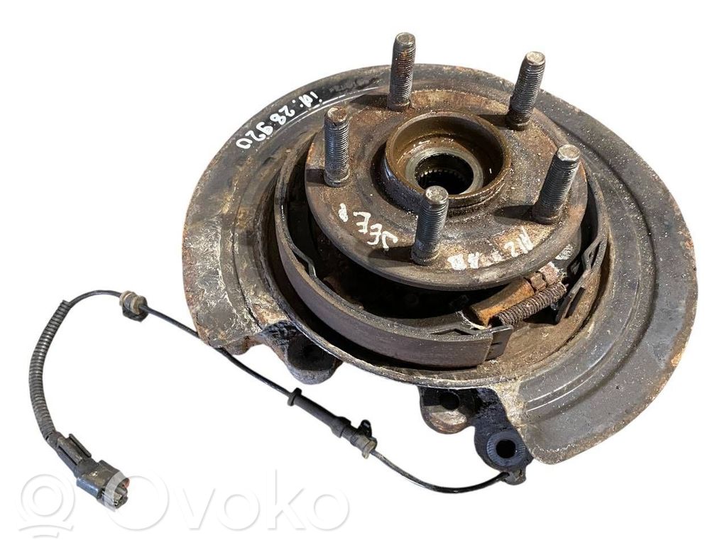 Aizmugurē riteņa rumbas vārpstas šarnīrs (stupica, capfa)