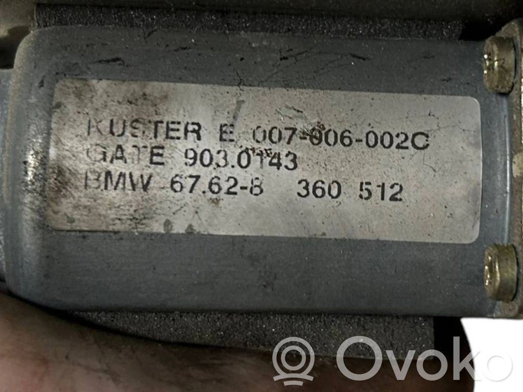 Front electric window lifter assembly