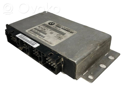 Rear axle control unit