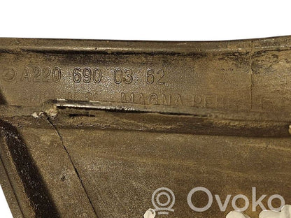 Aizmugurējā spārna uzlika / moldings