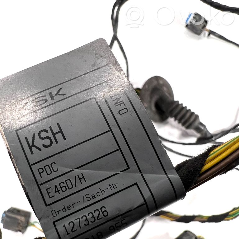 Parkošanas (PDC) sensoru vadu instalācija