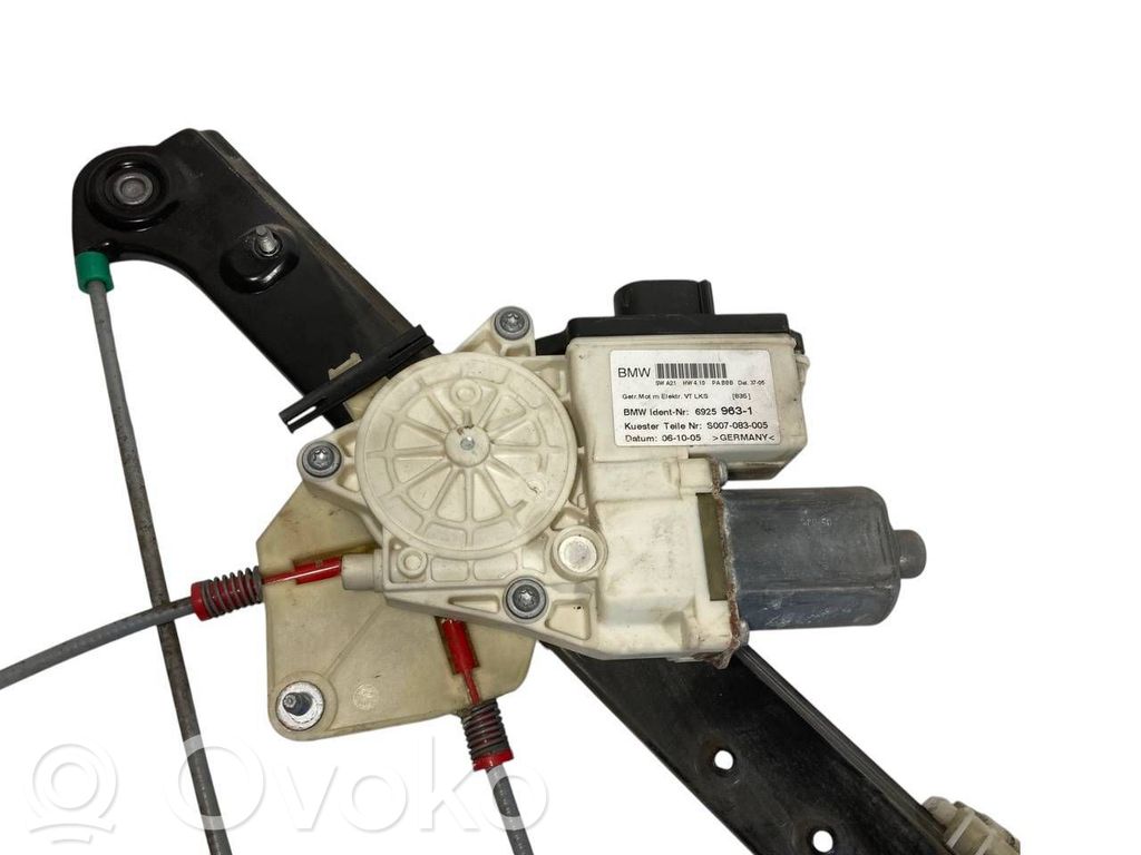 Priekšpusē elektriskā loga pacelšanas mehānisma komplekts