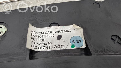 Декоративная отделочная полоса спереди