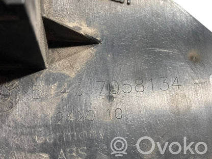 Kāju zonas sānu dekoratīvā apdare