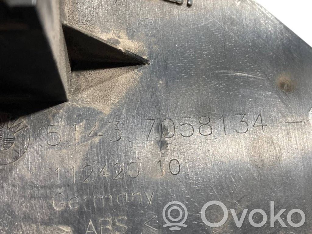 Kāju zonas sānu dekoratīvā apdare