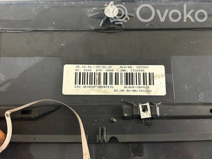 Spoiler rear cover