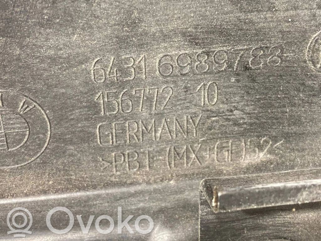 Air microfilter frame (part)