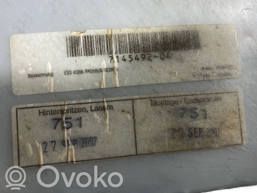 Bagāžnieka sānu apakšējās apdares panelis