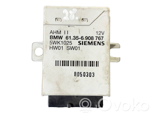 Trailer hitch control unit