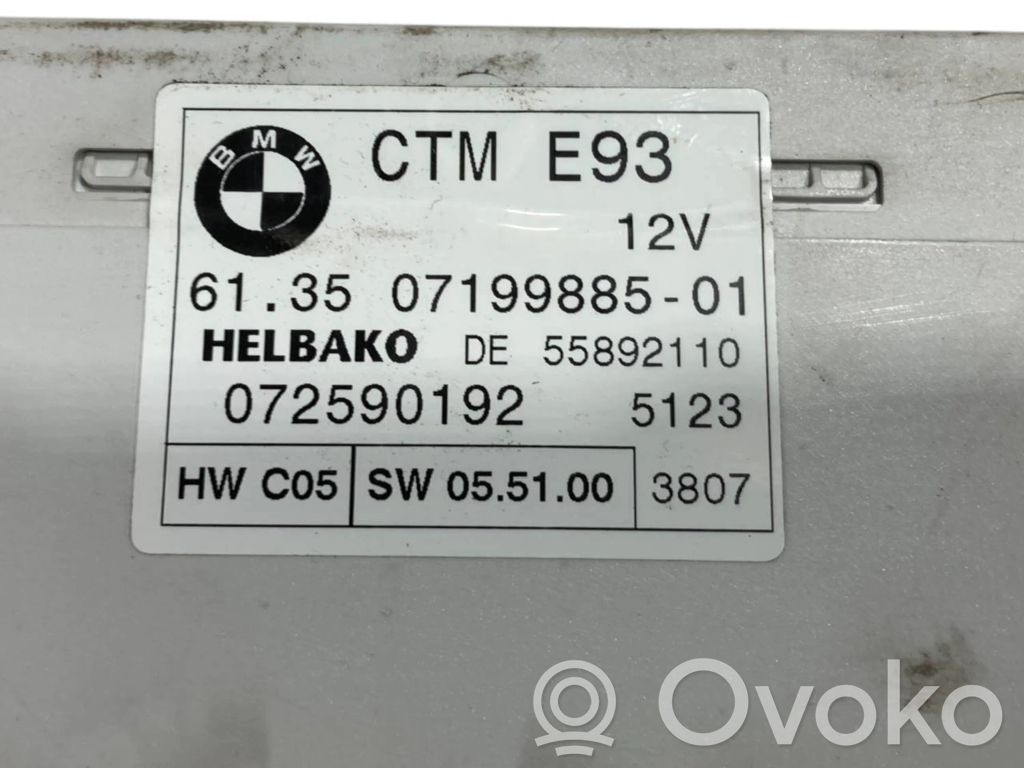 Sunroof control unit