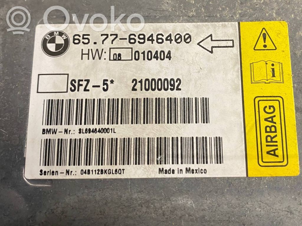 Gaisa spilvenu vadības bloks