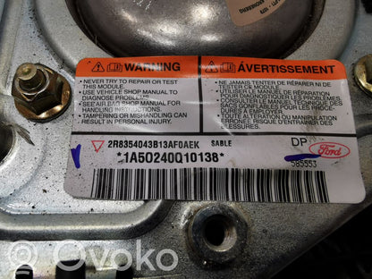 Steering wheel airbag