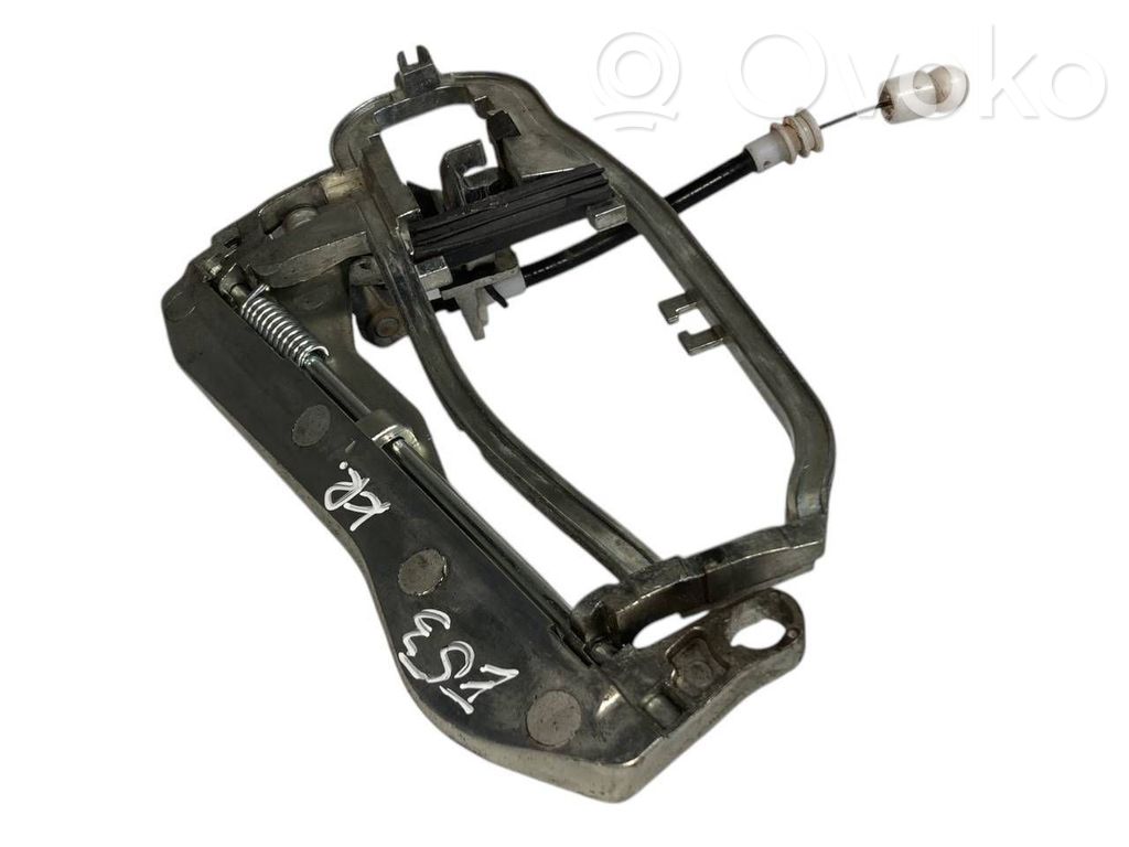 Holder/bracket for external opening handle at the front