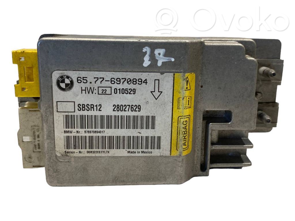 Gaisa spilvenu vadības bloks