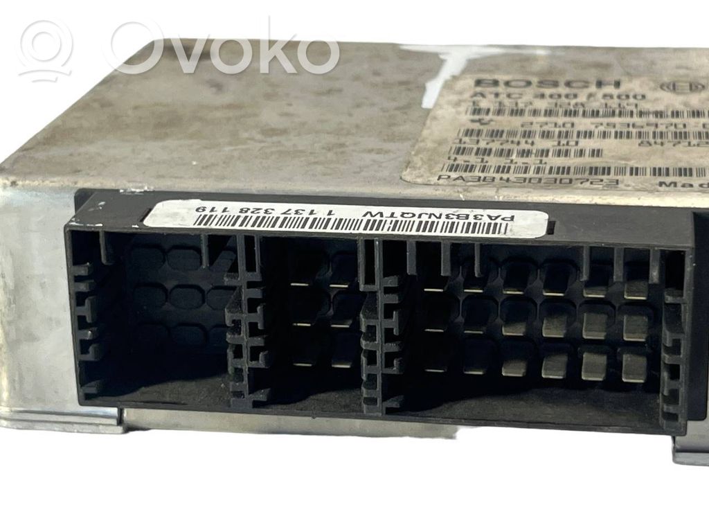 Pārnesumkārbas vadības bloks