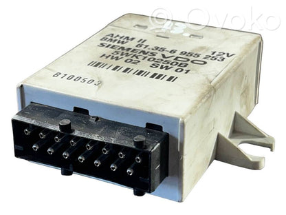 Trailer hitch control unit
