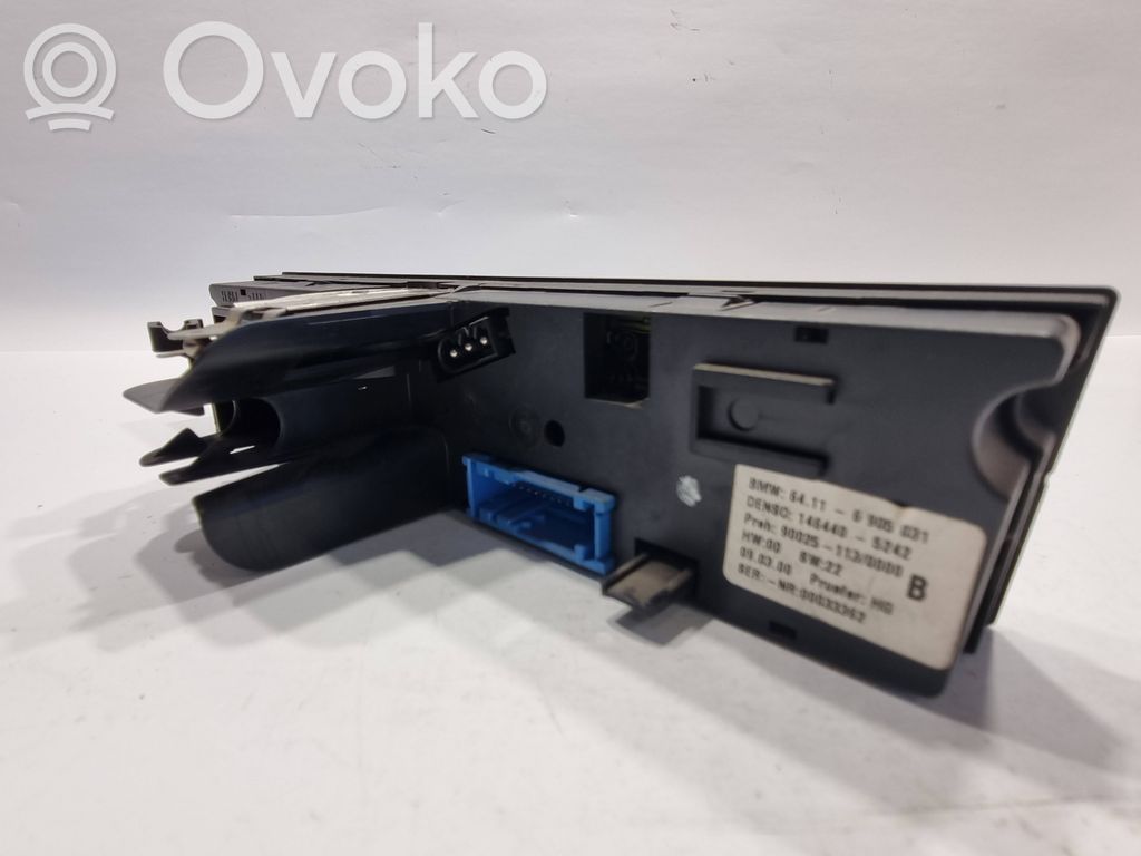 Gaisa kondicioniera / klimata kontroles / salona apsildes vadības bloks (salonā)