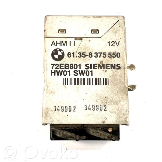 Trailer hitch control unit