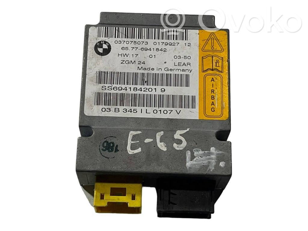 Gaisa spilvenu vadības bloks