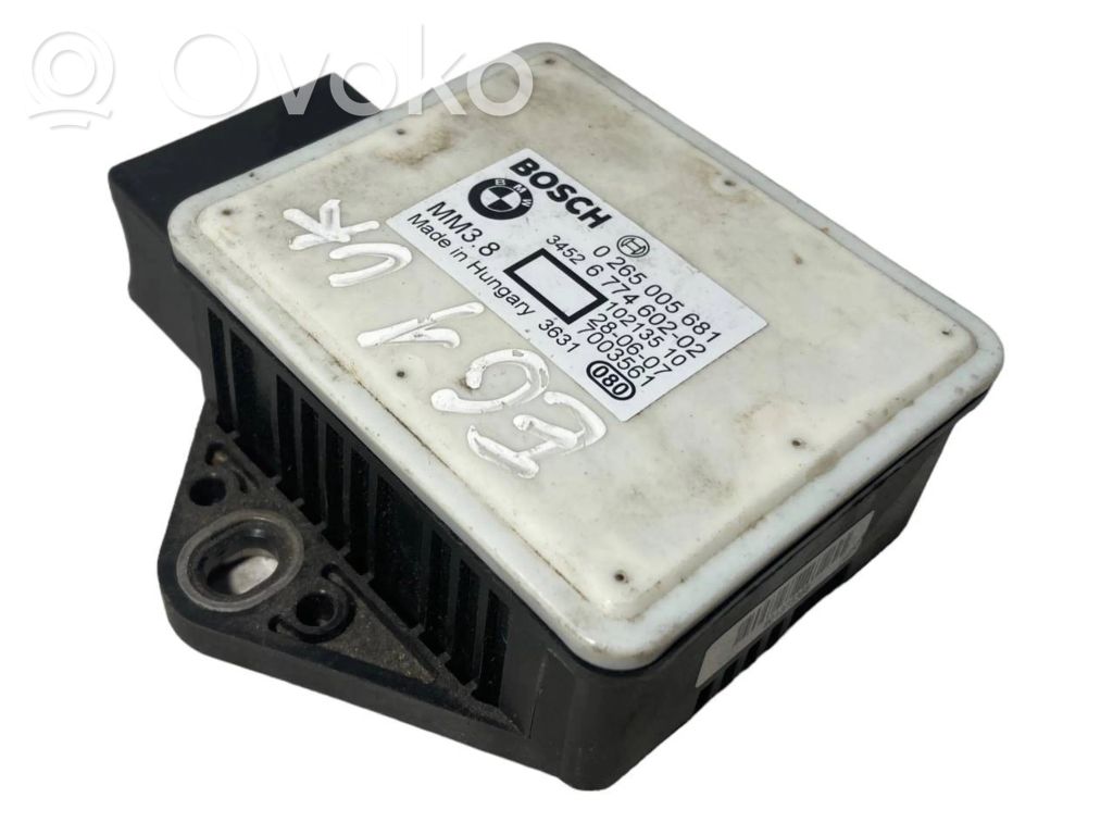 ESP (Electronic Stability Program) sensor (acceleration sensor)