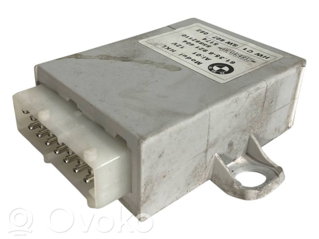Trunk lid control unit