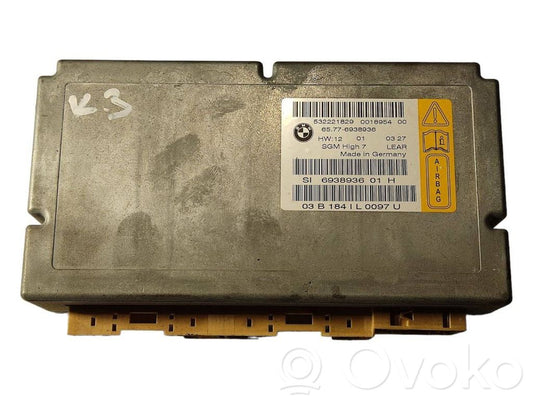 Gaisa spilvenu vadības bloks