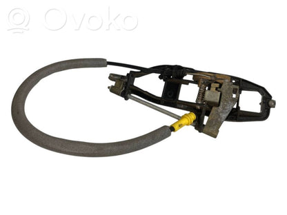 Holder/bracket for external opening handle at the front