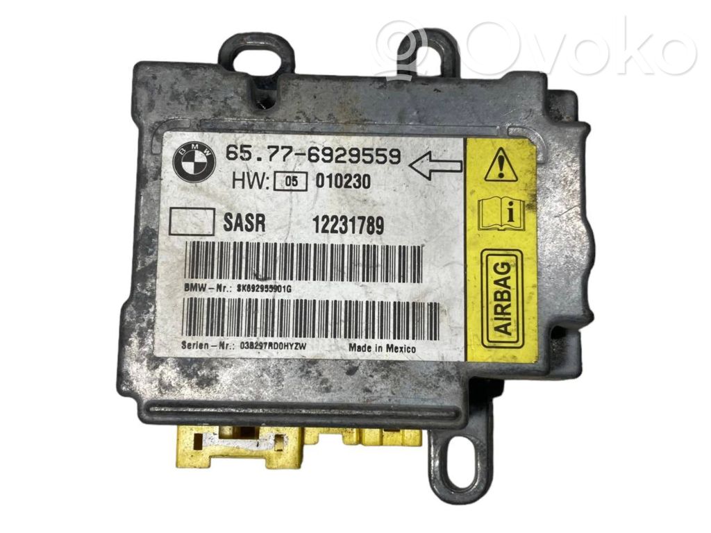 Gaisa spilvenu vadības bloks