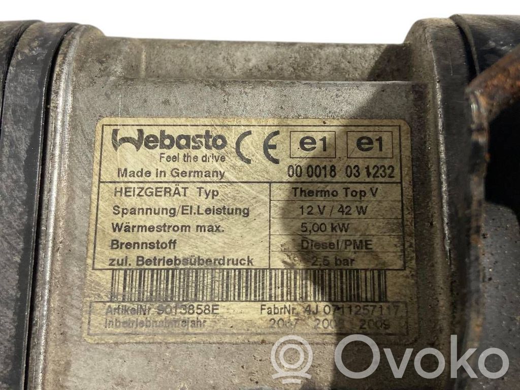 Autonomā apsilde ("Webasto")