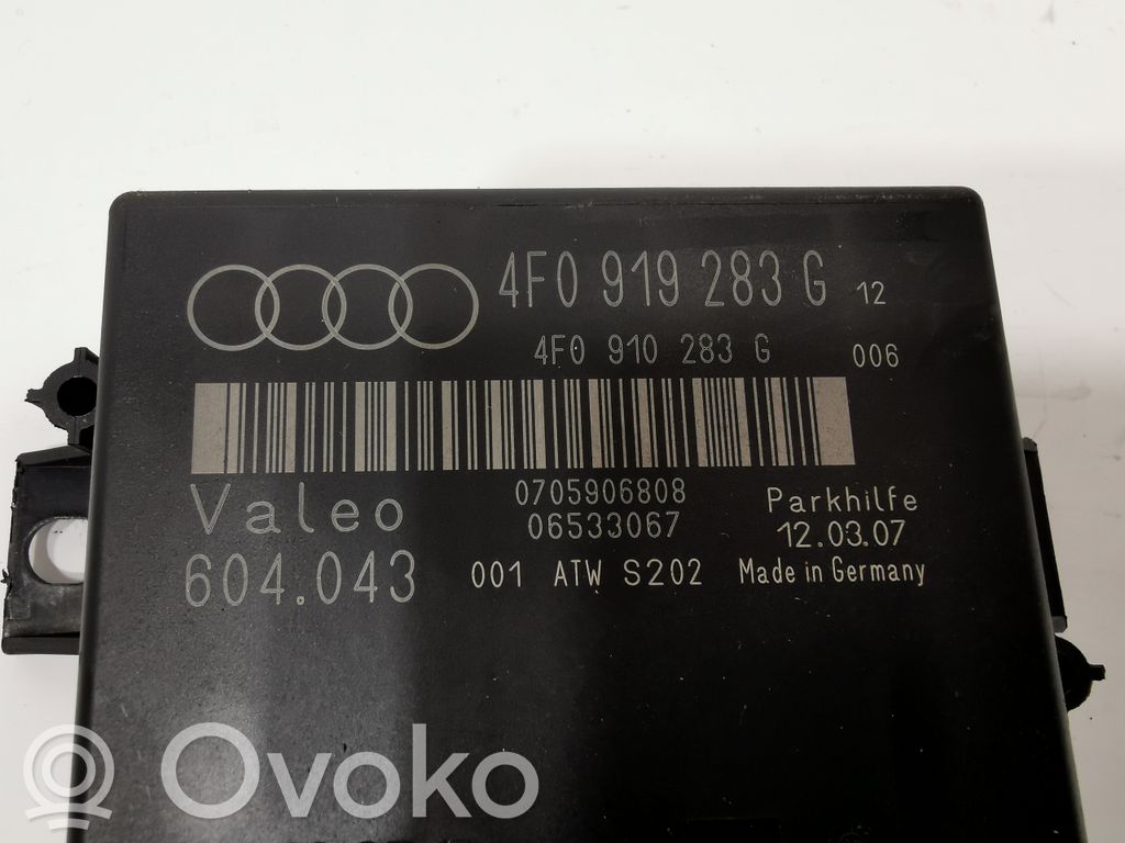 Parkošanas (PDC) vadības bloks