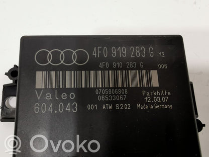 Parkošanas (PDC) vadības bloks