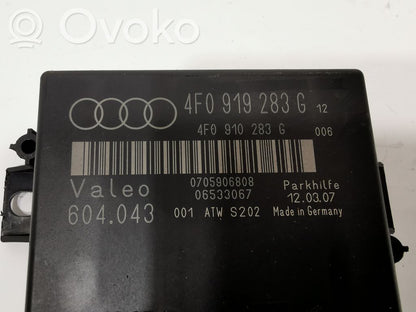 Parkošanas (PDC) vadības bloks