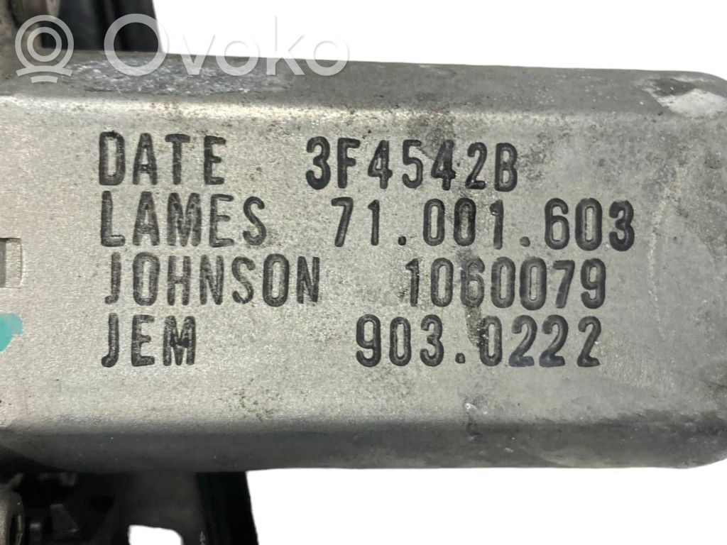 Elektriskā loga pacelšanas mehānisma komplekts