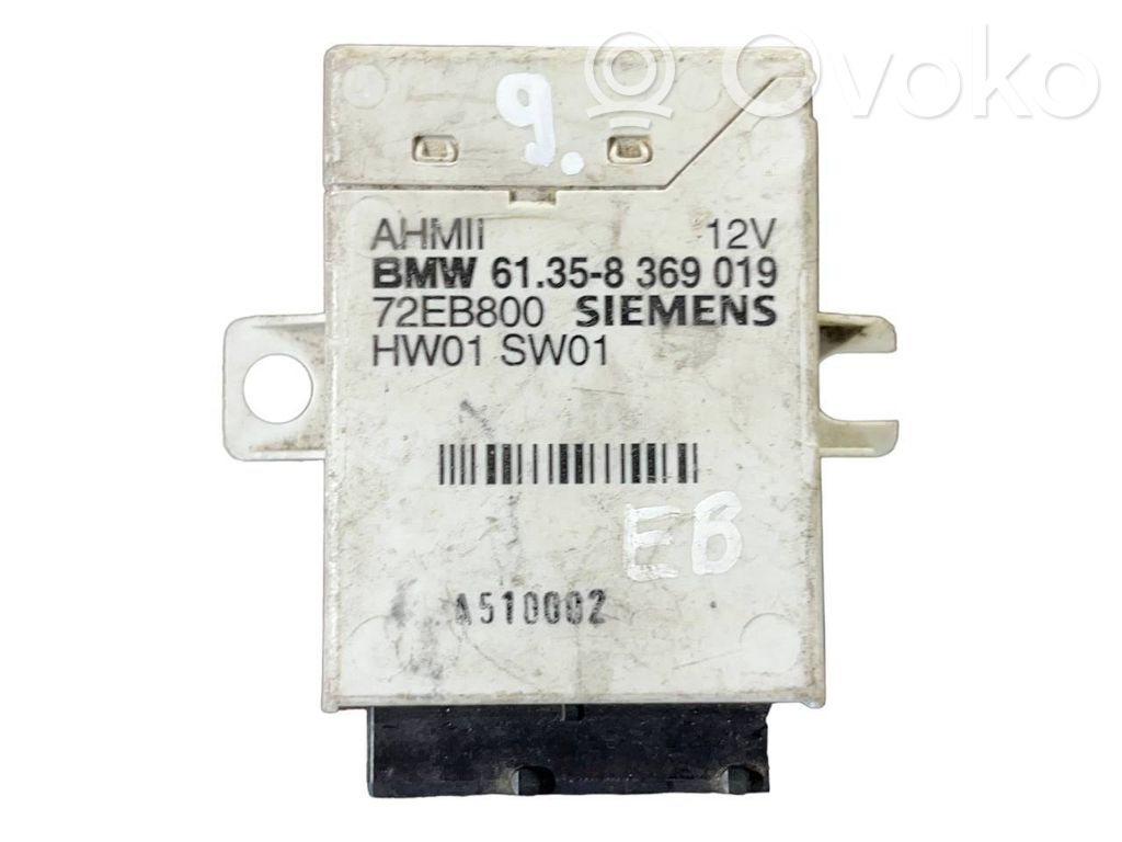 Trailer hitch control unit