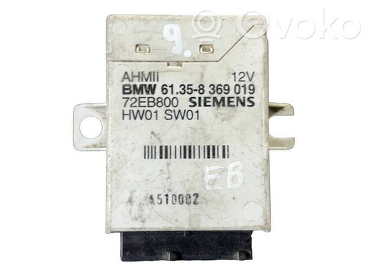 Trailer hitch control unit