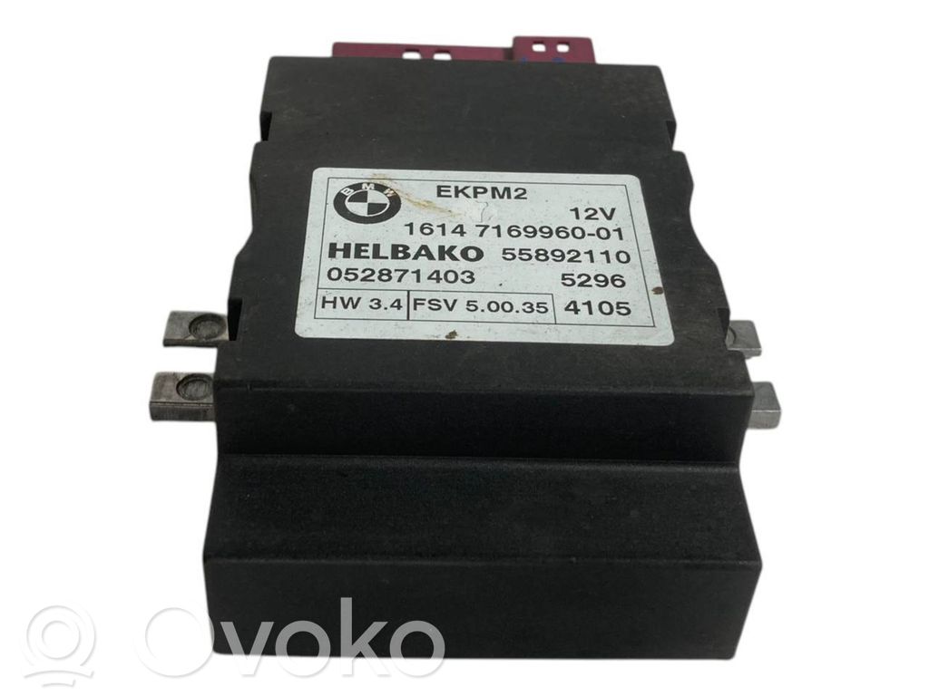 Fuel pump control unit