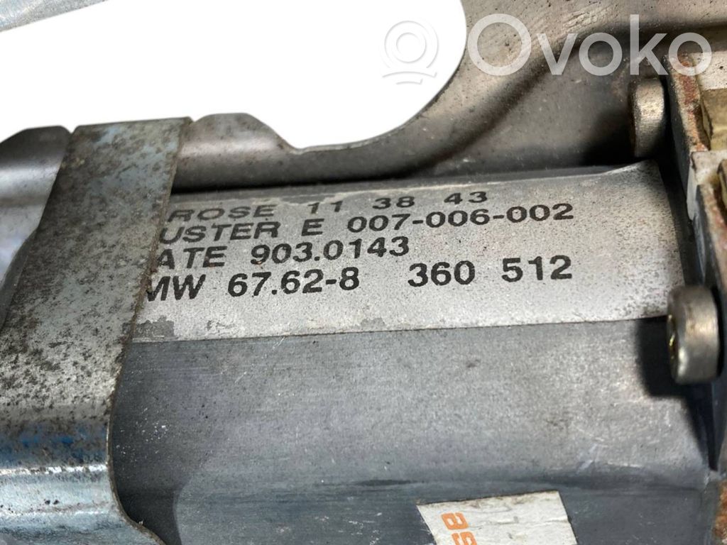 Priekšpusē elektriskā loga pacelšanas mehānisma komplekts