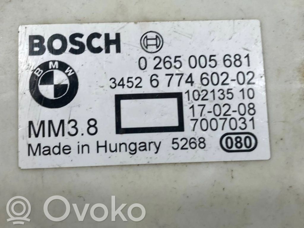 ESP (elektroniskās stabilitātes programmas) sensors (paātrinājuma sensors)