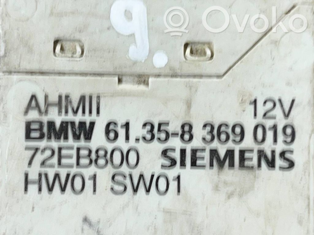 Trailer hitch control unit