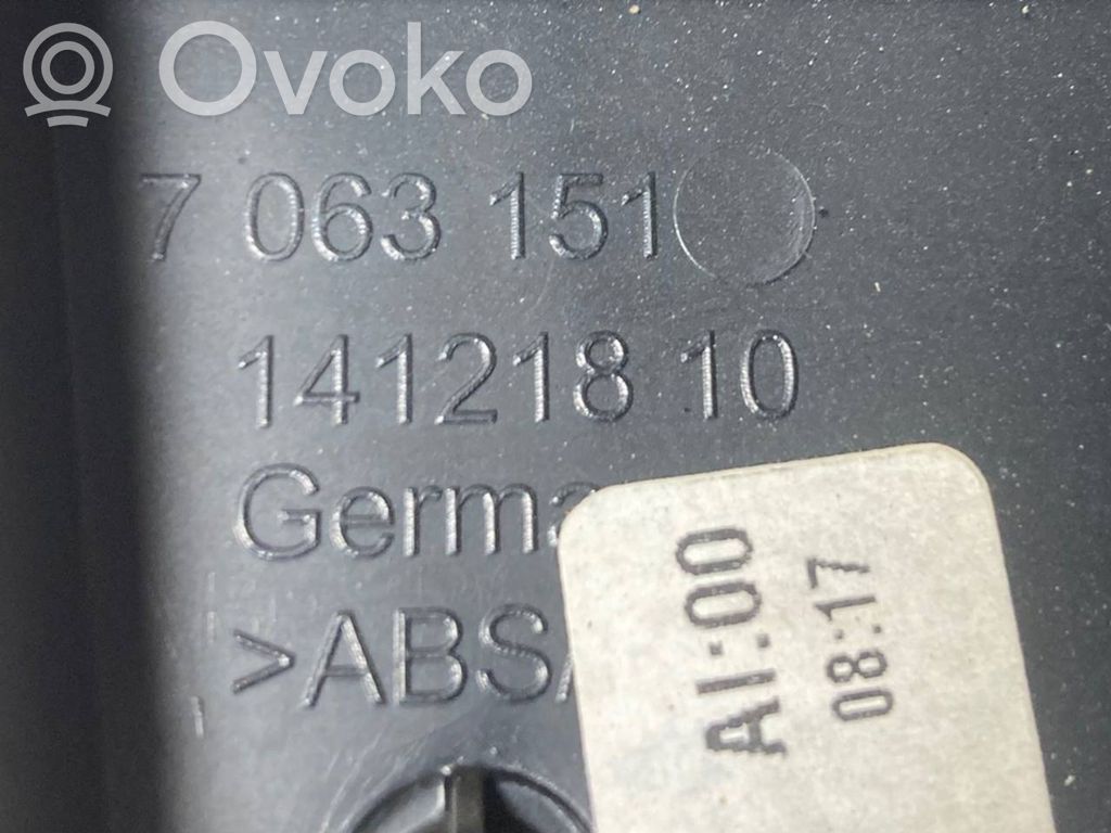 Gaisa kondicioniera / klimata kontroles / salona apsildes vadības bloks (salonā)