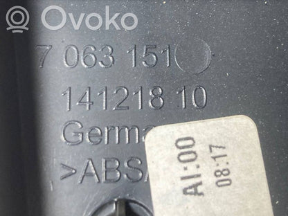 Gaisa kondicioniera / klimata kontroles / salona apsildes vadības bloks (salonā)