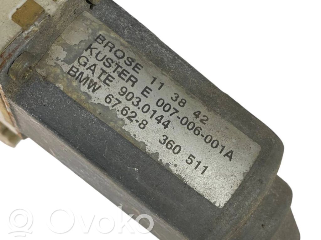 Front electric window lifter assembly