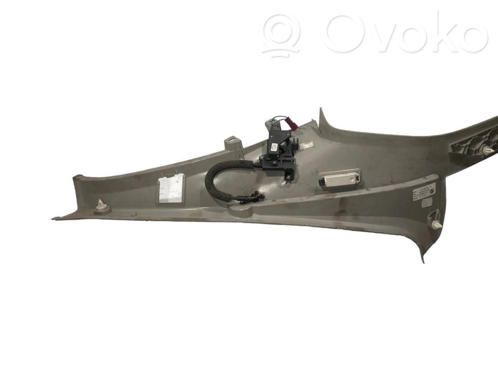 (D) statņa dekoratīvā apdare (augšdaļa)