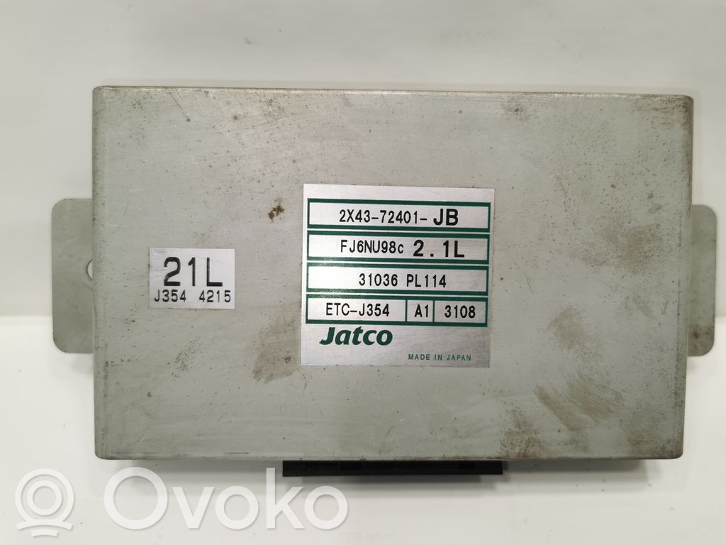 Pārnesumkārbas vadības bloks