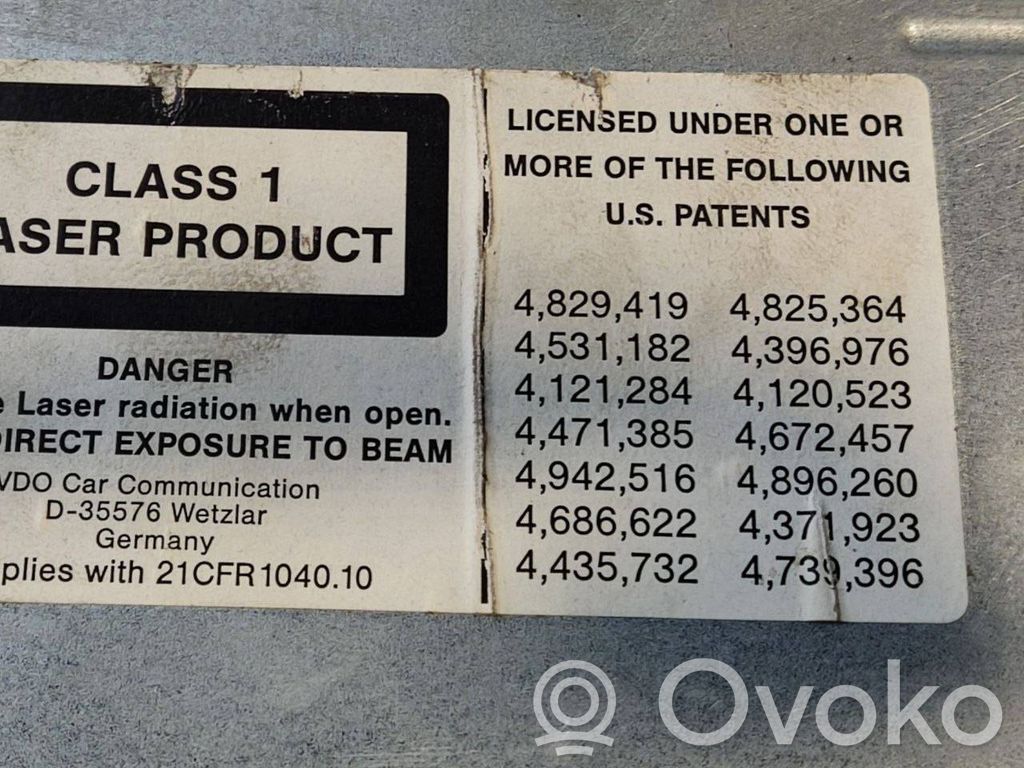 Navigācijas (GPS) sistēmas CD/DVD lasītājs