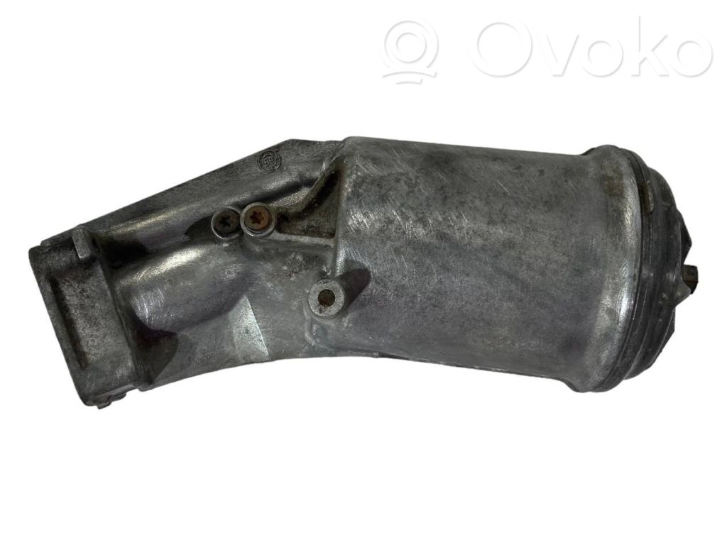 Oil filter holder/cooler