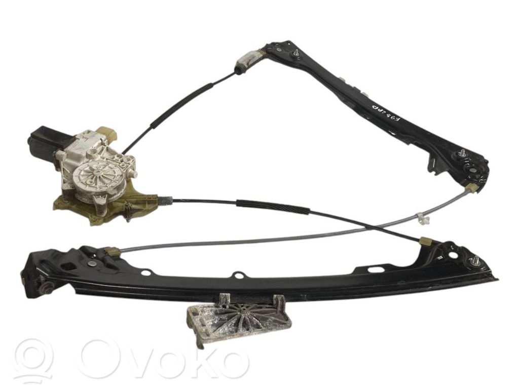 Front electric window lifter assembly