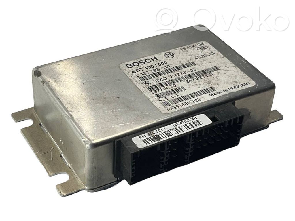 Pārnesumkārbas vadības bloks