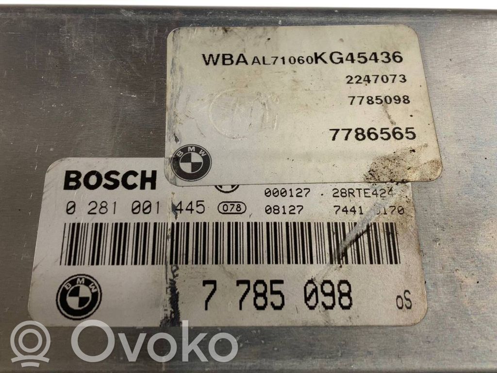 Aizdedzes ECU komplekts